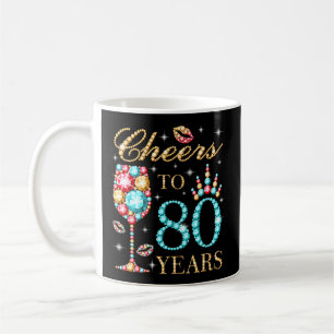 Bis 80 Jahre 80 80 Kaffeetasse