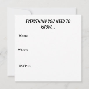 Bis dass der Tod kommt Einladung