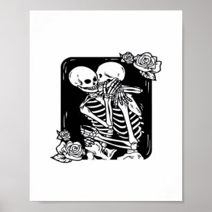 Bis dass der Tod uns lustig Design Poster