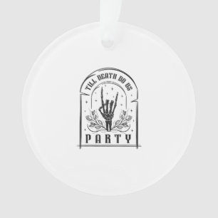 Bis dass der Tod uns Party Retro Junggesellinnen-D Ornament
