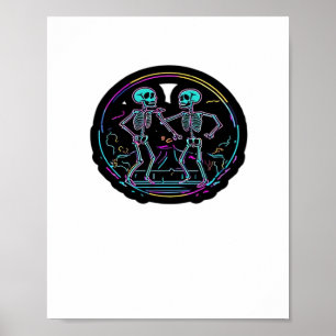 Bis dass der Tod uns Party-Skelett tanzen lässt, k Poster