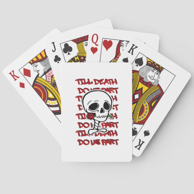 Bis dass der Tod uns scheidet Classic – Basic Hall Spielkarten (Rückseite)