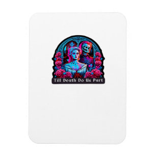 Bis dass der Tod uns scheidet Classic – Faultier & Magnet