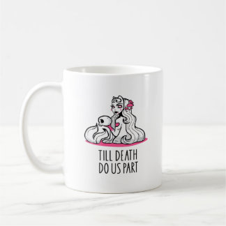 Bis dass der Tod uns scheidet Classic – Faultier u Kaffeetasse