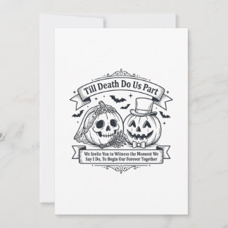 Bis dass der Tod uns scheidet Halloween-Kürbisse H