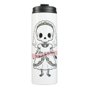 Bis dass der Tod uns scheidet Halloween Thermosbecher