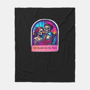 Bis dass der Tod uns scheidet Klassiker Fleecedecke