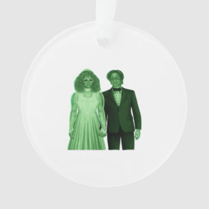 Bis dass der Tod uns scheidet Klassisches Retro-De Ornament