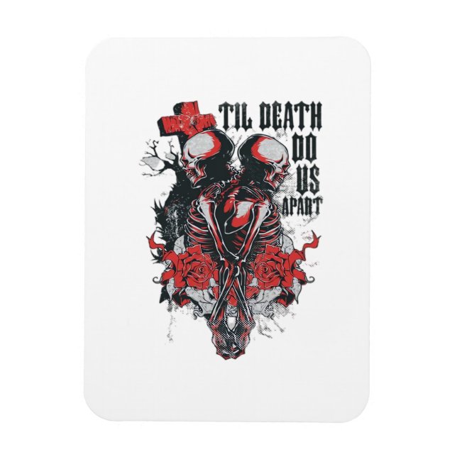 Bis dass der Tod uns scheidet Magnet (Vertikal)