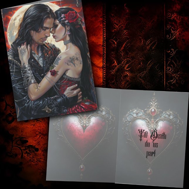 Bis dass der Tod uns scheidet Valentines Karte (Von Creator hochgeladen)