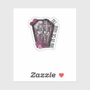 Bis der Tod uns mitmacht, Kostümidee Aufkleber