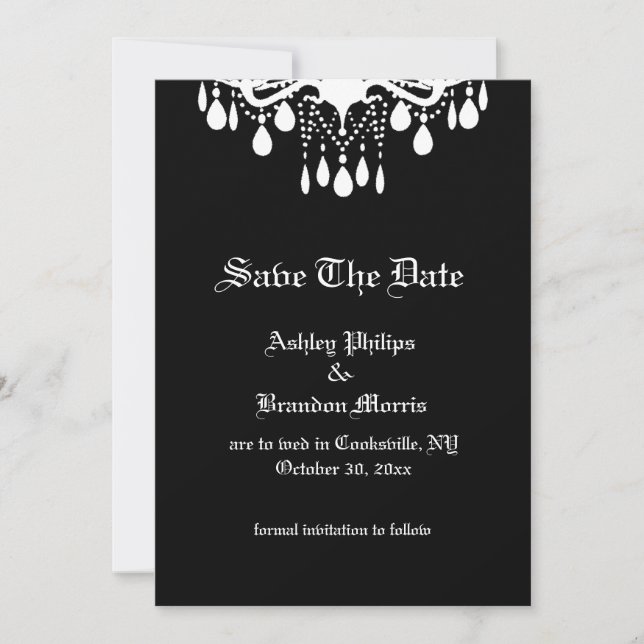 Bis der Tod uns Save the Date macht (Vorderseite)