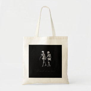 Bis der Tod uns zum klassischen Design des Grabmal Tragetasche