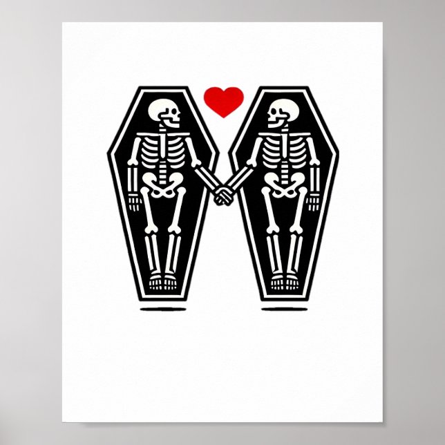 Bis der Tod uns zusammen tut - weiß kein Klassiker Poster (Vorne)