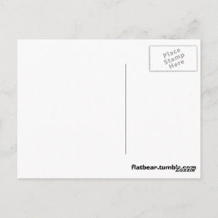 Bis die ganze Nacht Postkarte