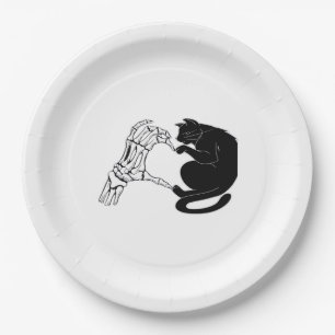 Bis die Katzen sterben, sind wir Teil Classic Pappteller