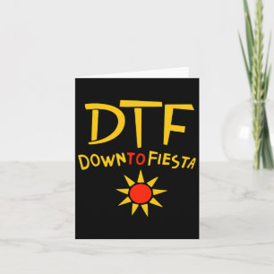 Bis Fiesta dtf Shirt Cinco de Mayo Geschenk Idee Karte