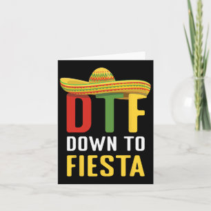 Bis Fiesta Mexiko Cinco de Mayo dtf Karte