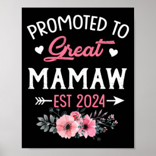 bis Great Mamaw Est 2024 Blume Poster