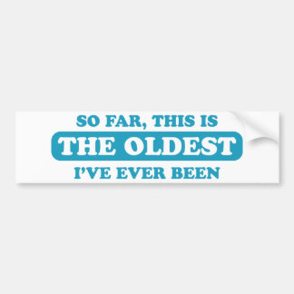 Bis jetzt ist dieses das älteste, das ich autoaufkleber