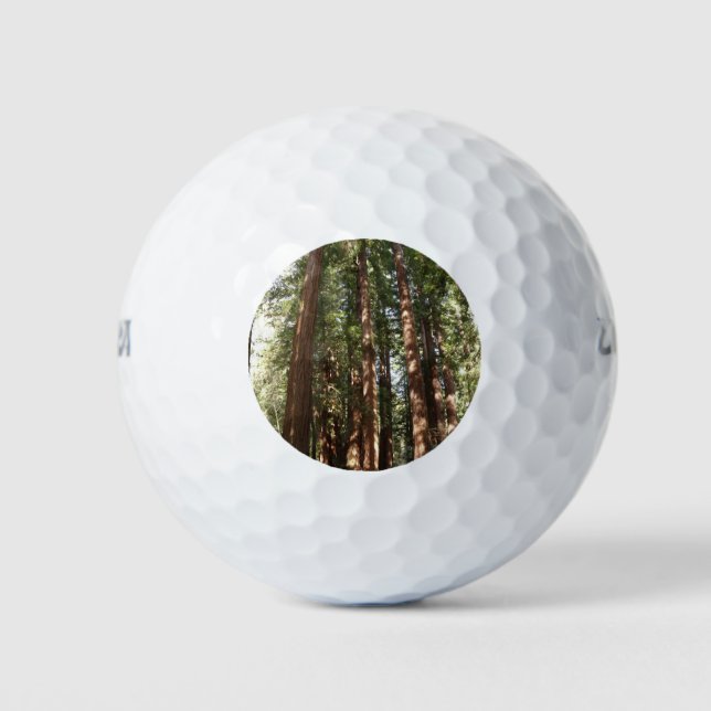 Bis Redwoods II im Muir Woods National Monument Golfball (Vorderseite)
