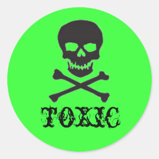 Bis(s) Runder Aufkleber