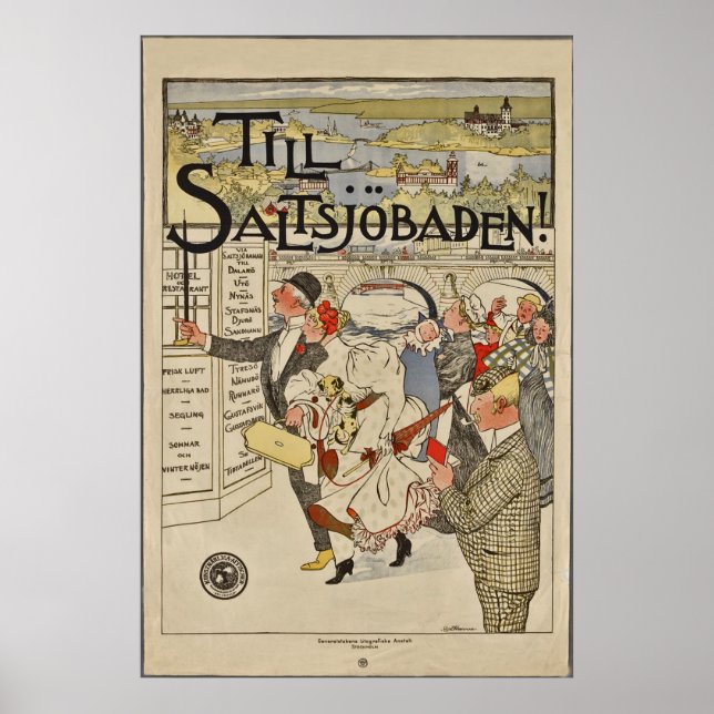 Bis Saltsjöbaden ~ Se Vidare Länken. Elin Westman Poster (Vorne)