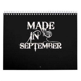 Bis September | Geburtstagsgeschenk | Virgo Zodiac Kalender