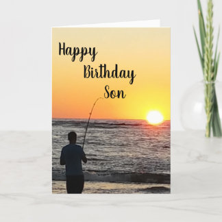 BIS ****SON***** AM ****IHRER GEBURTSTAG**** KARTE