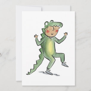 Bis später Alligator Einladung