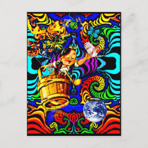 Bis später, Alligator Postkarte