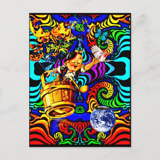 Bis später, Alligator Postkarte (Vorderseite)