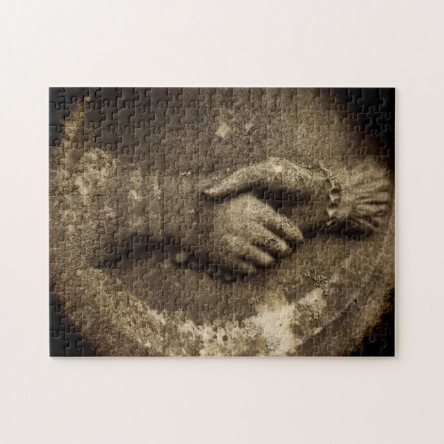 'bis Tod uns Teilhände tun, Puzzlespiel, dasgrößen Puzzle (Horizontal)