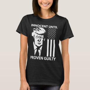 Bis Trump Mugshot 2024 US-amerikanische Flagge als T-Shirt