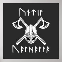 Bis Valhalla in Norse Rune