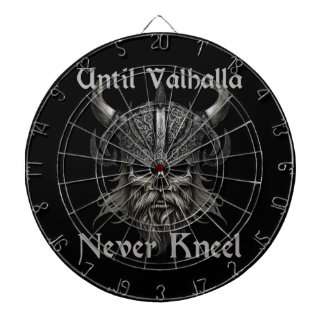 Bis Valhalla niemals Kneel Dartscheibe