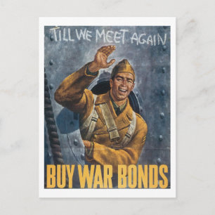 Bis wir uns wieder treffen postkarte