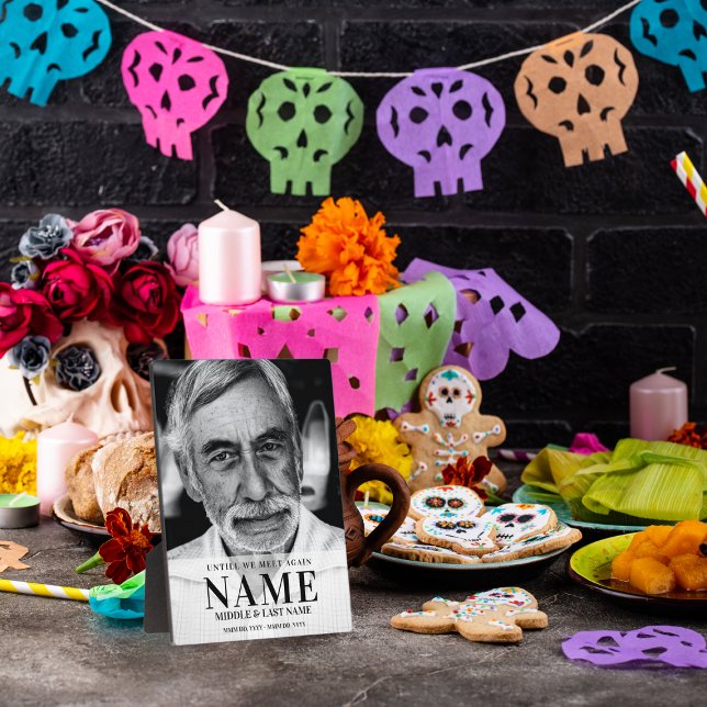 Bis wir wieder ein modernes mutiges Foto-Memorial  Fotoplatte (Von Creator hochgeladen)