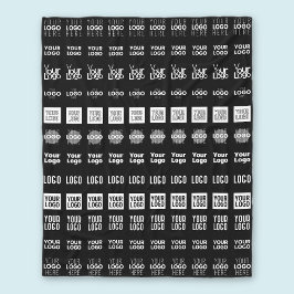 Bis zu 12 verschiedene Logos oder hochgeladene Bil Fleecedecke