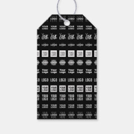 Bis zu 12 verschiedene Logos oder hochgeladene Bil Geschenkanhänger