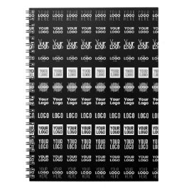 Bis zu 12 verschiedene Logos oder hochgeladene Bil Notizblock