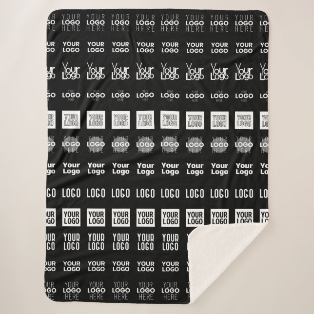 Bis zu 12 verschiedene Logos oder hochgeladene Bil Sherpadecke (Vorderseite)