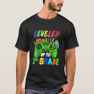 Bis zu 3-Grad-Gamer zurück in die Schule T-Shirt