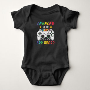 Bis zu 3. Stufe nach SchulvideoGamer Baby Strampler