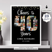 Bis zu 40 Jahre 23 Fotos Zahl 40 Cutout