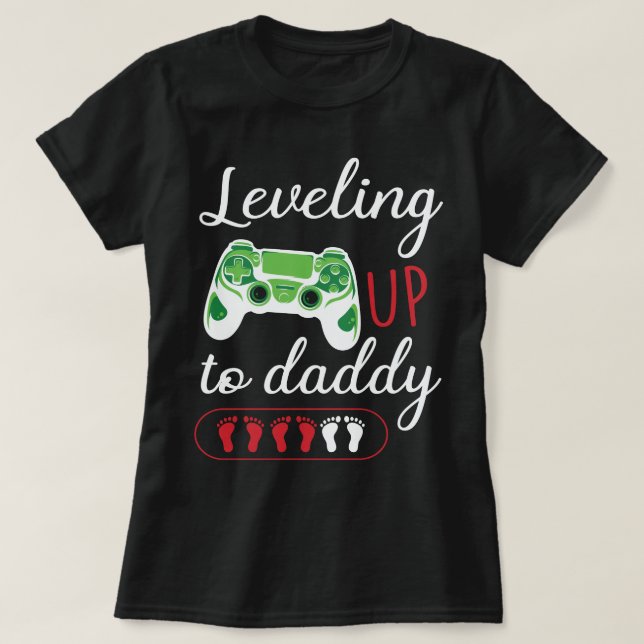 Bis zu DADDY Game T-Shirt (Design vorne)