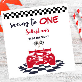 Bis zu einem ersten Kindergeburtstag Serviette