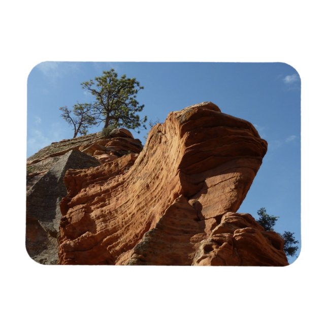 Bis zu Engeln Landing im Zion National Park Magnet (Horizontal)