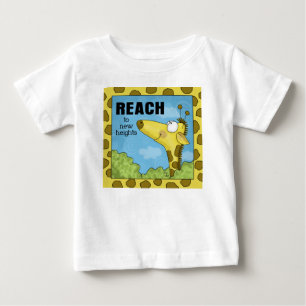 Bis zu New Heights Giraffe Baby T-shirt