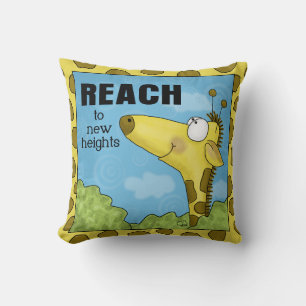 Bis zu New Heights Giraffe Kissen